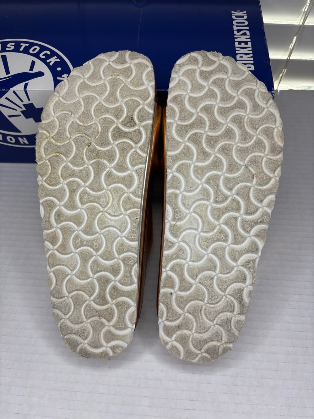 Birkenstock Arizona sandals, metallic copper, size 37 - Picture 5 of 11